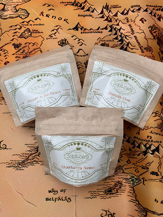 Three packages with labels on a map background